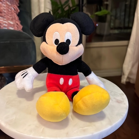 Disney Other - Disney Mickey Mouse stuffed animal authentic original souvenir 9” long laid flat